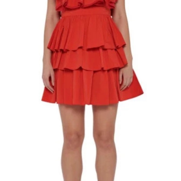 Toccin Ruffle Mini Dress - Picture 5 of 6